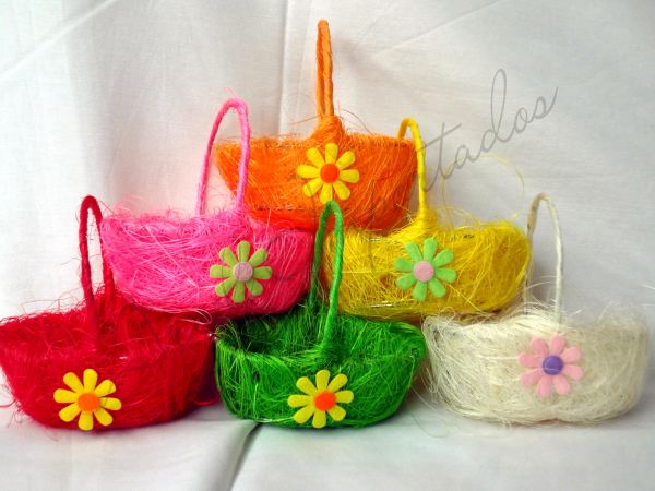 Kit de 12 cestinhas para lembrancinha