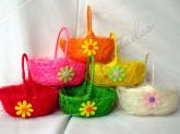 Kit de 12 cestinhas para lembrancinha