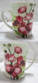 Caneca Flores 2 (Fundo Verde)